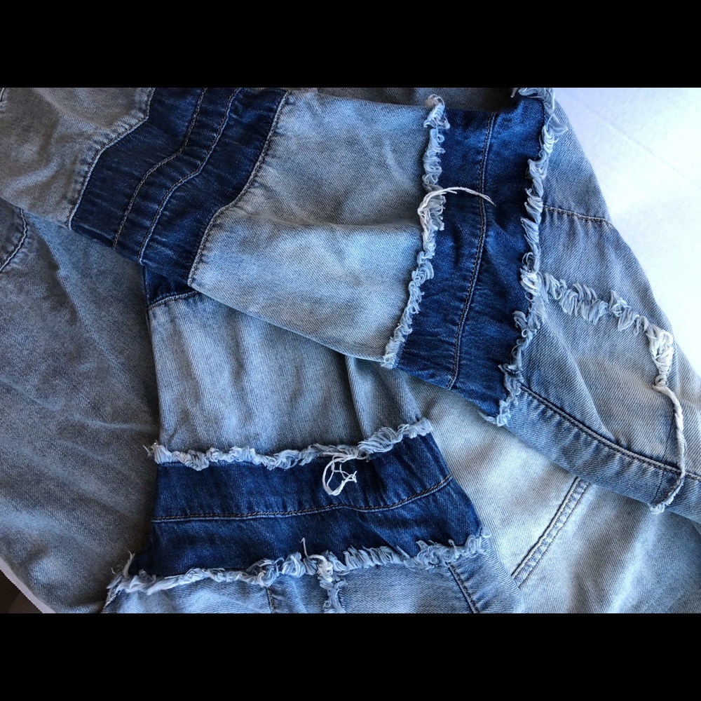 William Rast Patchwork Denim Jacket - image 3